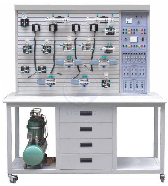 LG-YY18A型 透明液壓與氣動(dòng)PLC控制綜合實(shí)驗(yàn)臺(tái)