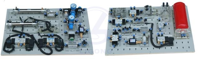 LG-YY18A型 透明液壓與氣動(dòng)PLC控制綜合實(shí)驗(yàn)臺(tái)