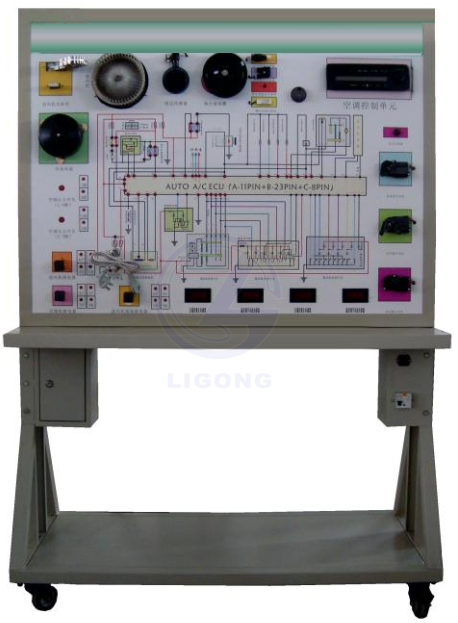 汽車自動(dòng)空調(diào)系統(tǒng)示教板